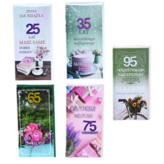 Laurki FUN Fanaberie Krzysia – DL – Urodziny Damskie – 25, 35, 45, 55, 65, 75, 85, 95 – z wzorów dostępnych na daną chwile