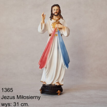 1365 Jezus Miłosierny wysokość 31 cm.