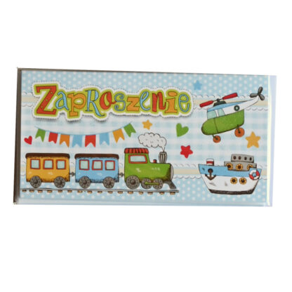 Zaproszenia Enzo - Dziecięce - D 01