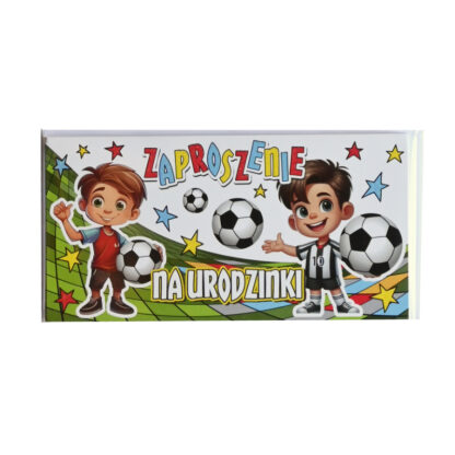 Zaproszenia Enzo – Dziecięce – D 04