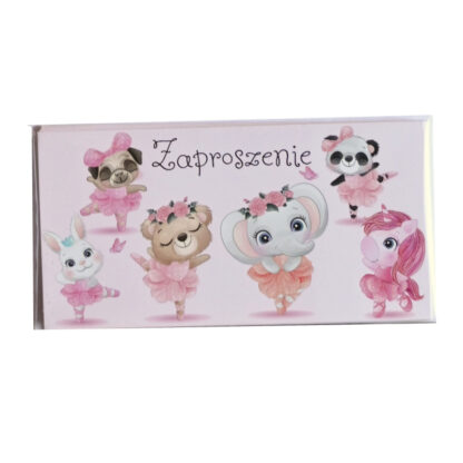 Zaproszenia Enzo – Dziecięce – D 08
