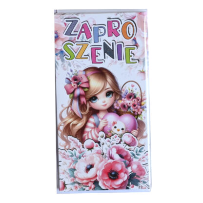 Zaproszenia Enzo – Dziecięce – D 10