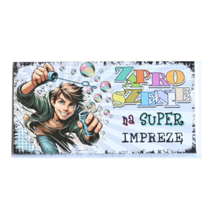 Zaproszenia Enzo – Młodzieżowe – DM 19