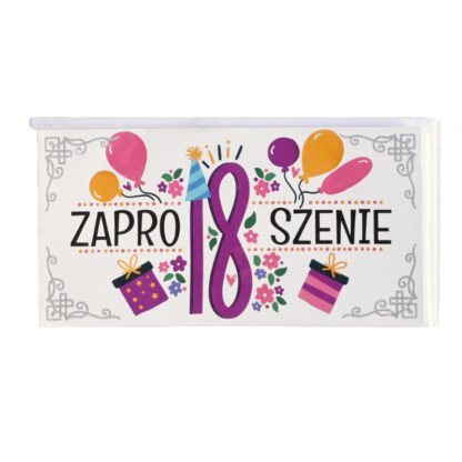 Zaproszenia Enzo – 18 – OS 26