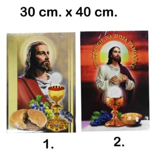 Emblematy na Boże Ciało – zestaw 5 – 40 cm. x30 cm.