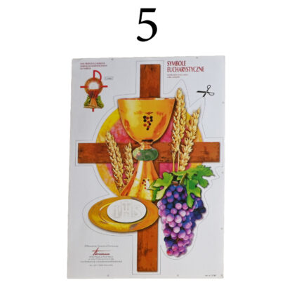 Emblematy na Boże Ciało do wycięcia – 50 cm. x 35 cm. - 05