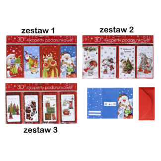 Laurki – B.N. – Koperty  – MAJA KP (cena zestawu - 4 szt.) - 3 zestawy