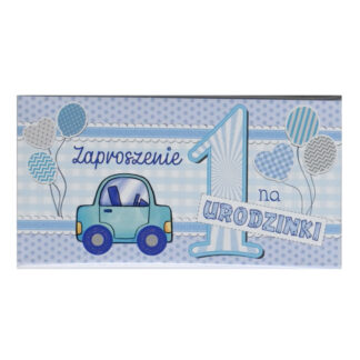 Zaproszenia – Enzo – Roczek - R03