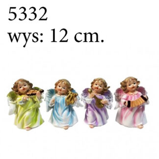 5332 - Figurka Anioła – wysokość 12 cm. – opakowanie zbiorcze 4 szt.