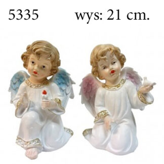 5335 - Figurka Anioła – wysokość 21 cm. – opakowanie zbiorcze 2 szt.