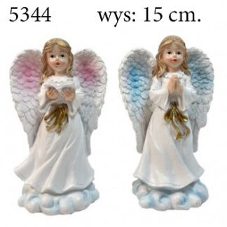 5344 - Figurka Anioła – wysokość 15 cm. – opakowanie zbiorcze 2 szt.