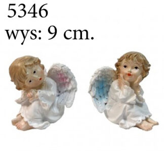 5346 - Figurka Anioła – wysokość 9 cm. – opakowanie zbiorcze 4 szt.