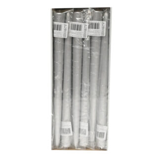 Świeca Emilia Andromeda – metalik srebrny  –  wys.- 29 cm