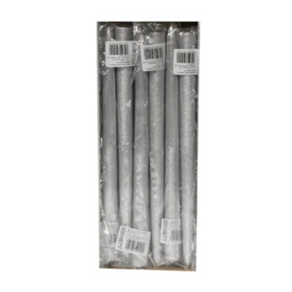 Świeca Emilia Drapana 1/2 – metalik srebrny – wys.- 29 cm