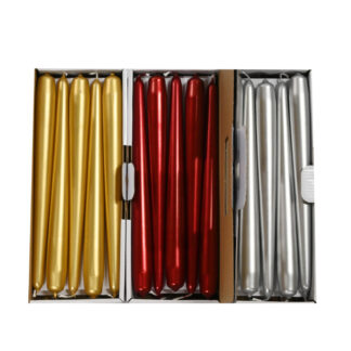 Świeca stożkowa – ADPAL – 240/22 – (op-10 szt.) metalik