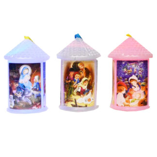 Lampion adwentowy z bateriami – L14