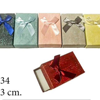 Pudełko ozdobne 1534 – (długość x szerokość x głębokość) 8 cm. x 5 cm. x 3,5 cm. – op. zbiorcze 24 szt